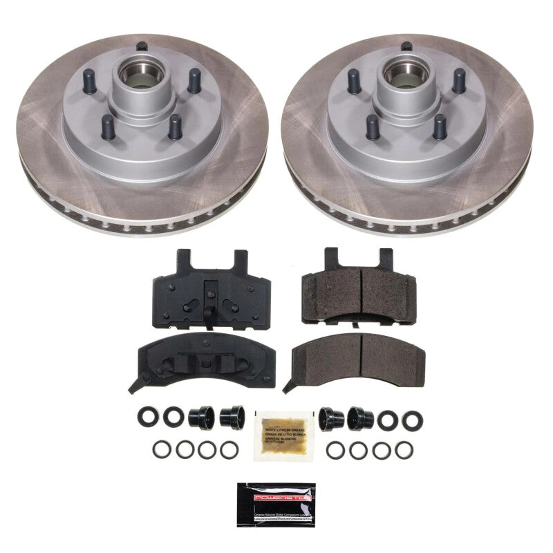 Power Stop 98-99 GMC Yukon Front Semi-Coated Rotor Kit Power Stop 98-99 GMC Yukon Front Semi-Coated Rotor Kit