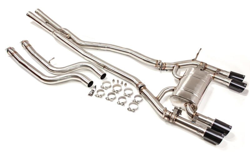VR Performance BMW M3/M4 F8x Stainless Valvetronic Exhaust System with Carbon Tips VR Performance BMW M3/M4 F8x Stainless Valvetronic Exhaust System with Carbon Tips