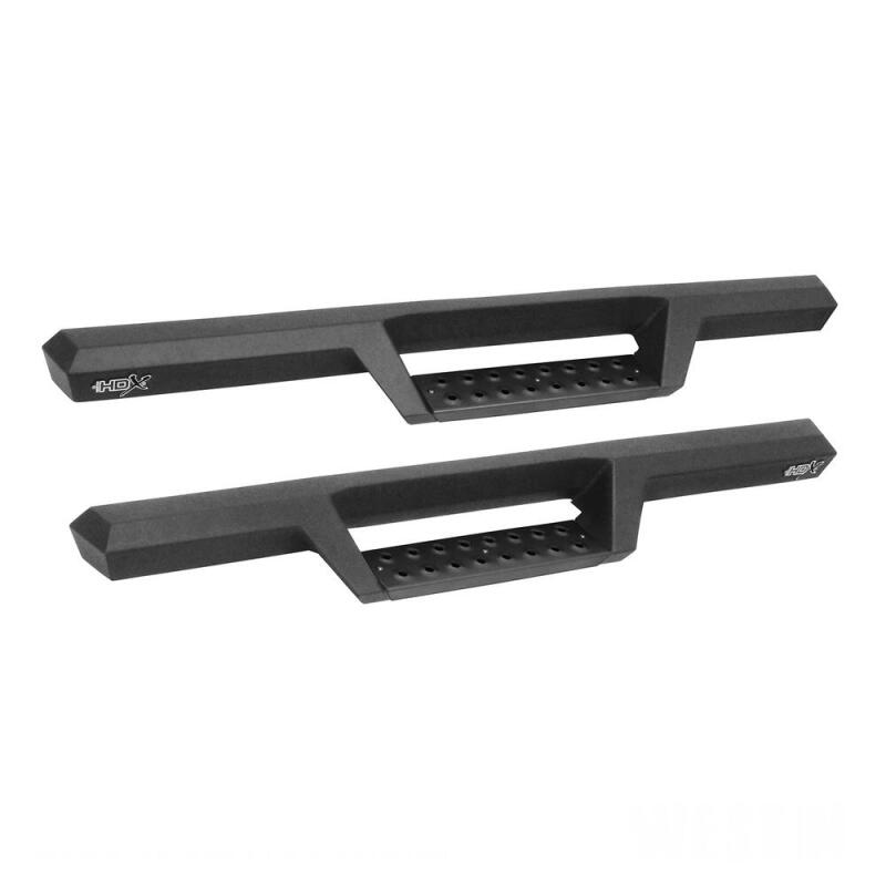 Westin 18-20 Jeep Wrangler JL 2DR HDX Drop Nerf Step Bars - Textured Black Westin 18-20 Jeep Wrangler JL 2DR HDX Drop Nerf Step Bars - Textured Black