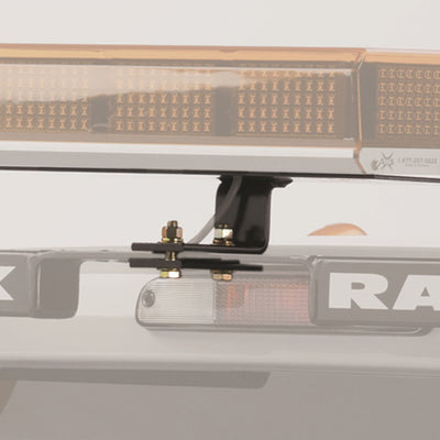BackRack Light Bracket 16in x 7in Base Center Mount