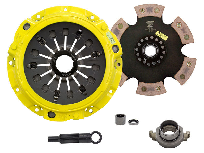 ACT 1993 Mazda RX-7 HD-M/Race Rigid 6 Pad Clutch Kit ACT 1993 Mazda RX-7 HD-M/Race Rigid 6 Pad Clutch Kit