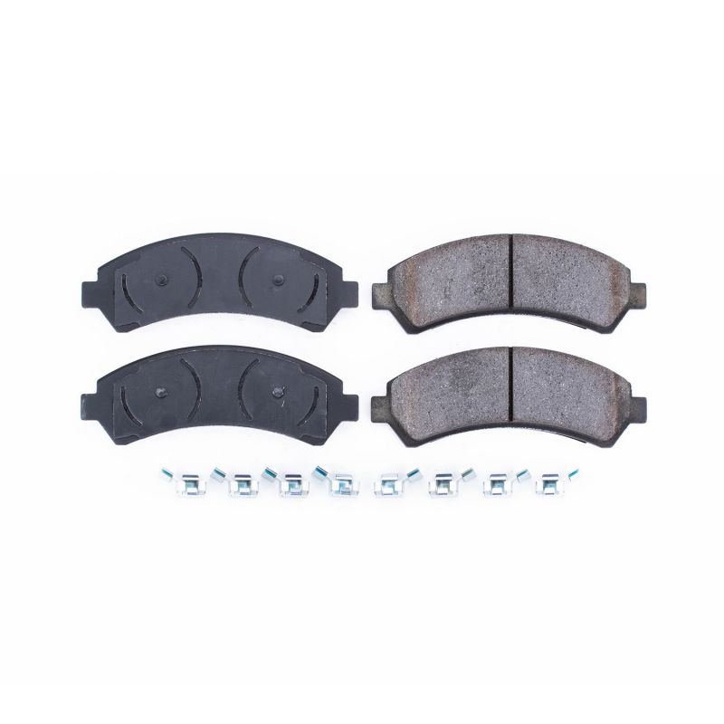 Power Stop 97-05 Chevrolet Blazer Front Z17 Evolution Ceramic Brake Pads w/Hardware Power Stop 97-05 Chevrolet Blazer Front Z17 Evolution Ceramic Brake Pads w/Hardware