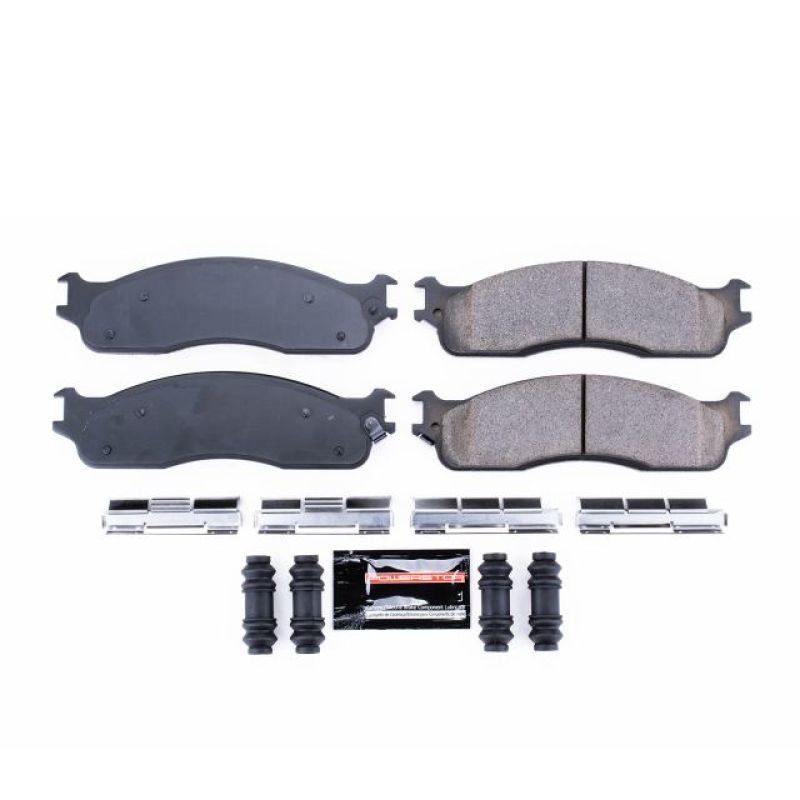 Power Stop 06-08 Dodge Ram 1500 Front Z23 Evolution Sport Brake Pads w/Hardware Power Stop 06-08 Dodge Ram 1500 Front Z23 Evolution Sport Brake Pads w/Hardware