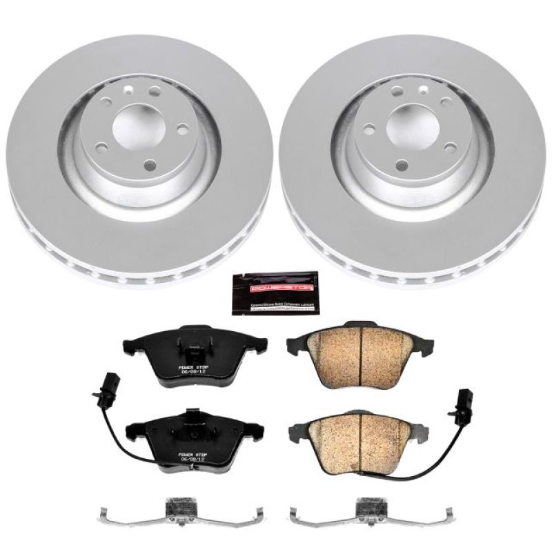 Power Stop 05-11 Audi A6 Quattro Front Z23 Evolution Sport Coated Brake Kit Power Stop 05-11 Audi A6 Quattro Front Z23 Evolution Sport Coated Brake Kit