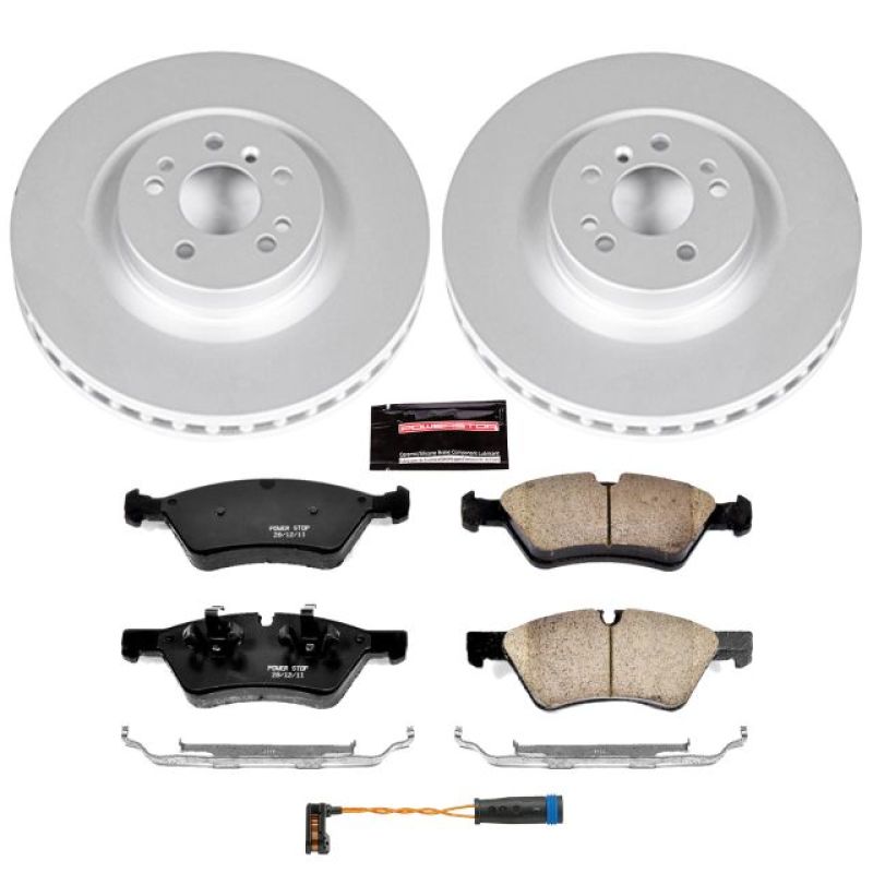 Power Stop 05-06 Mercedes-Benz G55 AMG Front Z23 Evolution Sport Coated Brake Kit Power Stop 05-06 Mercedes-Benz G55 AMG Front Z23 Evolution Sport Coated Brake Kit