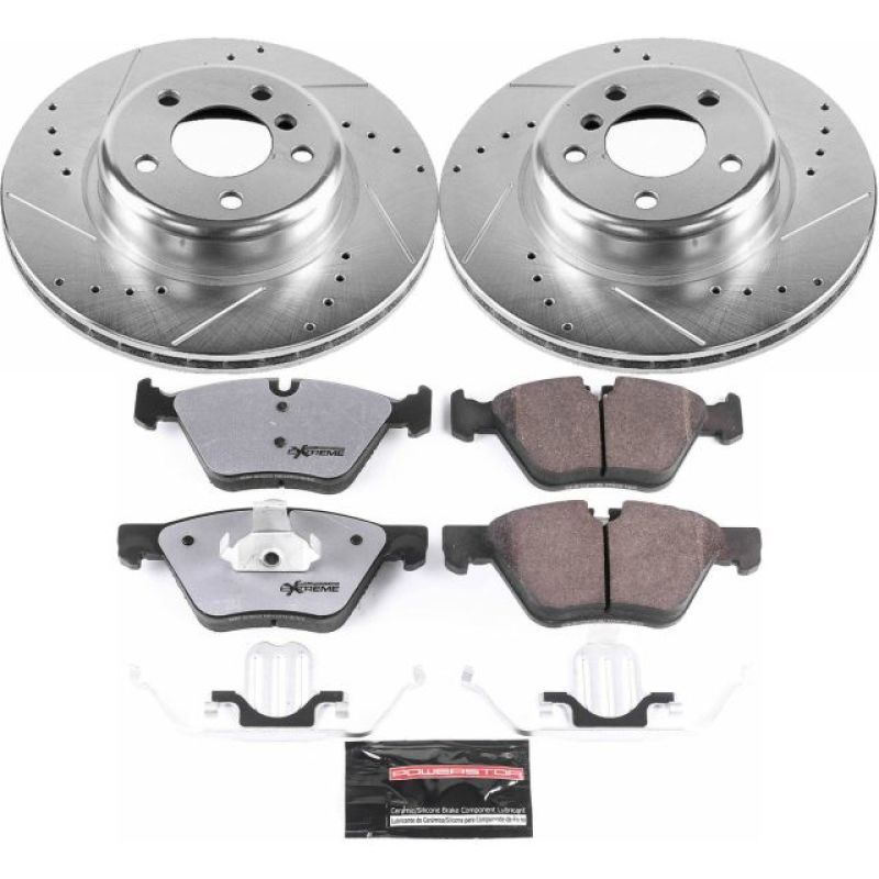 Power Stop 11-16 BMW 528i Front Z26 Street Warrior Brake Kit Power Stop 11-16 BMW 528i Front Z26 Street Warrior Brake Kit