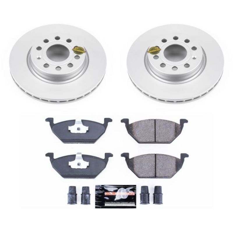 Power Stop 11-15 Volkswagen Jetta Front Z23 Evolution Sport Coated Brake Kit Power Stop 11-15 Volkswagen Jetta Front Z23 Evolution Sport Coated Brake Kit
