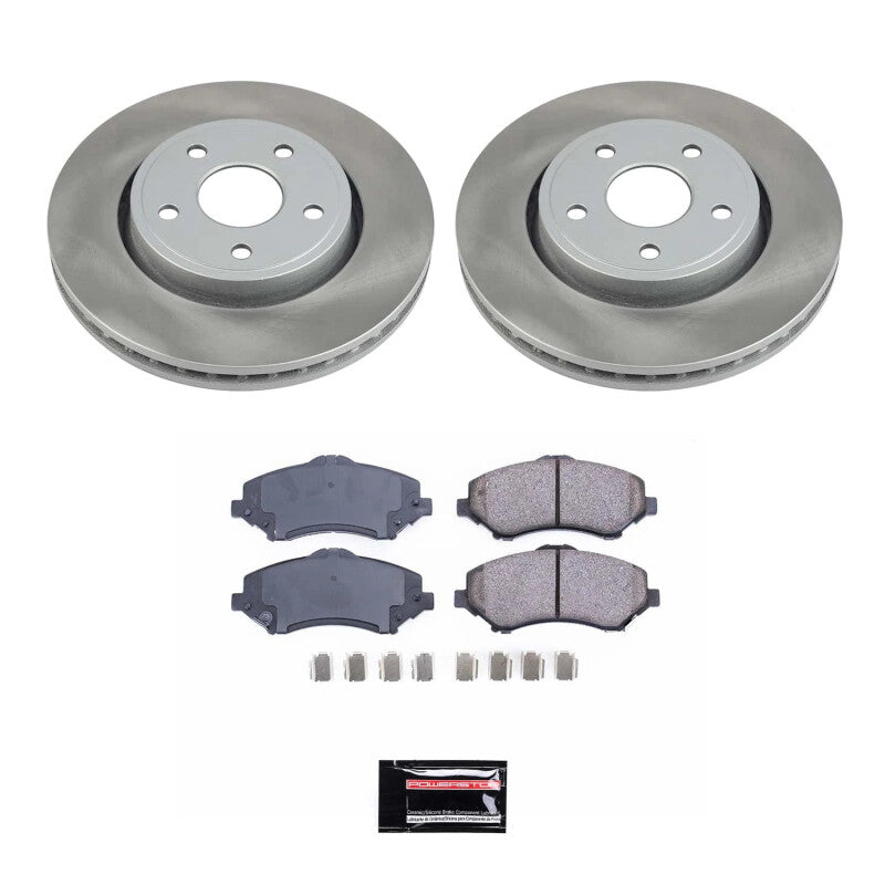 Power Stop 08-12 Jeep Liberty Front Semi-Coated Rotor Kit Power Stop 08-12 Jeep Liberty Front Semi-Coated Rotor Kit