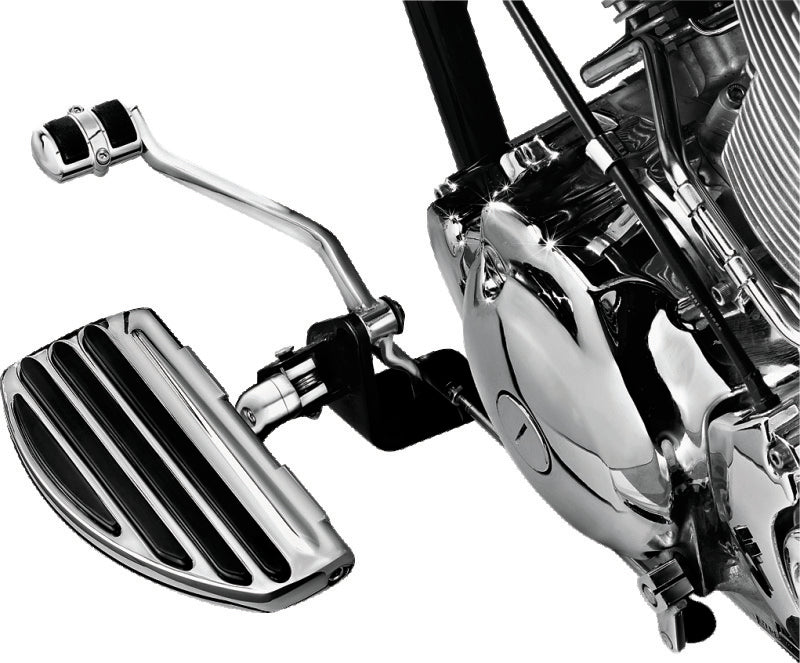 Kuryakyn ISO Conversion Floorboards For Driver Or Passenger With Splined Bracket Chrome Kuryakyn ISO Conversion Floorboards For Driver Or Passenger With Splined Bracket Chrome