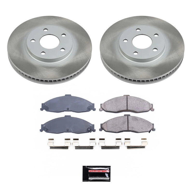 Power Stop 98-02 Pontiac Firebird Front Semi-Coated Rotor Kit Power Stop 98-02 Pontiac Firebird Front Semi-Coated Rotor Kit