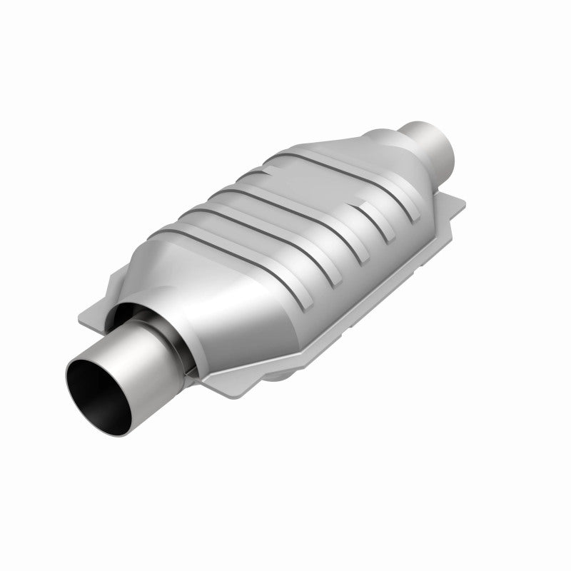 MagnaFlow Conv Univ 2.25in Inlet/Outlet Center/Center Oval 12in Body L x 7in W x 16in Overall L MagnaFlow Conv Univ 2.25in Inlet/Outlet Center/Center Oval 12in Body L x 7in W x 16in Overall L