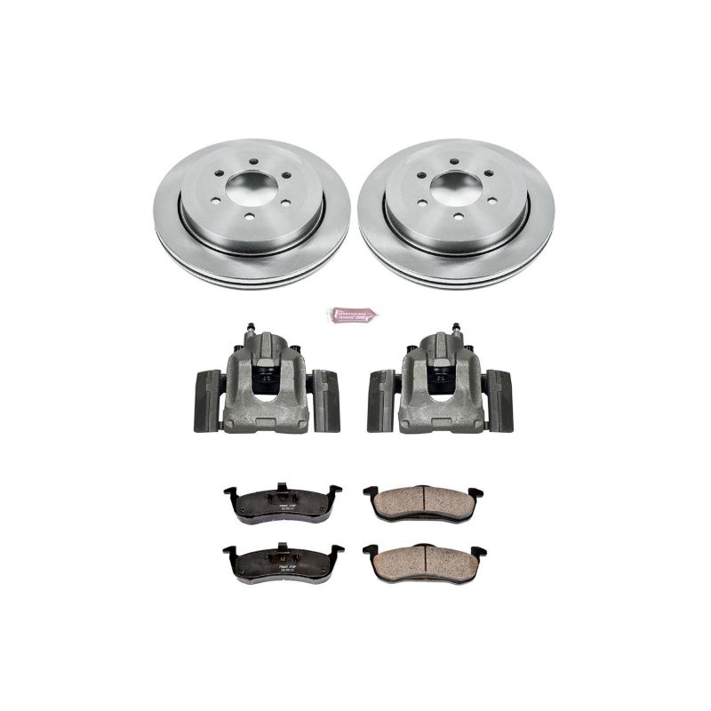 Power Stop 07-17 Ford Expedition Rear Autospecialty Brake Kit w/Calipers Power Stop 07-17 Ford Expedition Rear Autospecialty Brake Kit w/Calipers