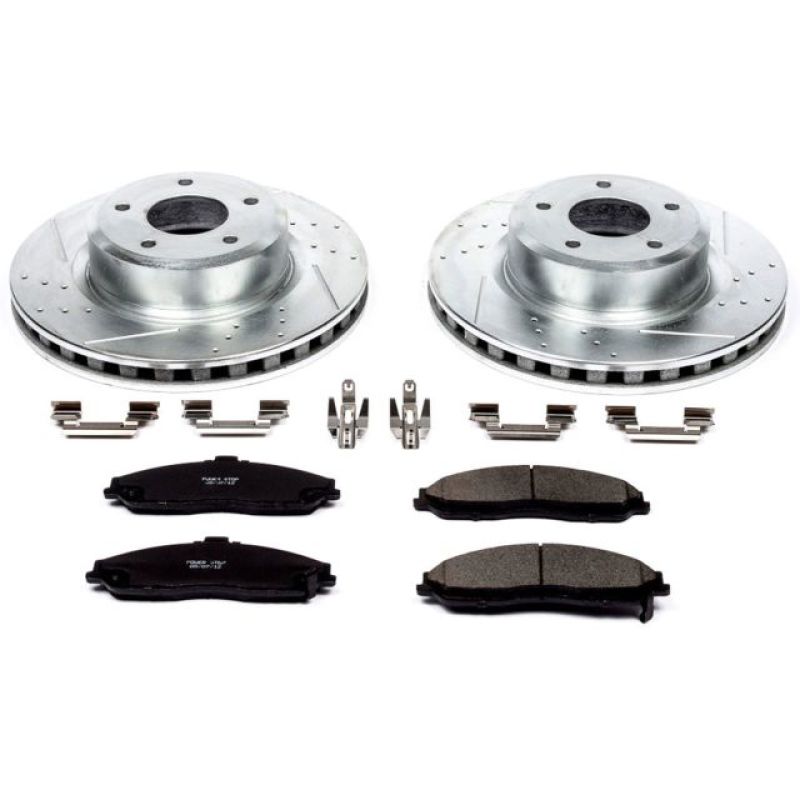 Power Stop 05-06 Pontiac GTO Front Z23 Evolution Sport Brake Kit Power Stop 05-06 Pontiac GTO Front Z23 Evolution Sport Brake Kit