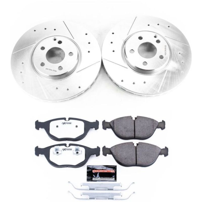 Power Stop 04-05 Mercedes-Benz E500 Front Z26 Street Warrior Brake Kit Power Stop 04-05 Mercedes-Benz E500 Front Z26 Street Warrior Brake Kit