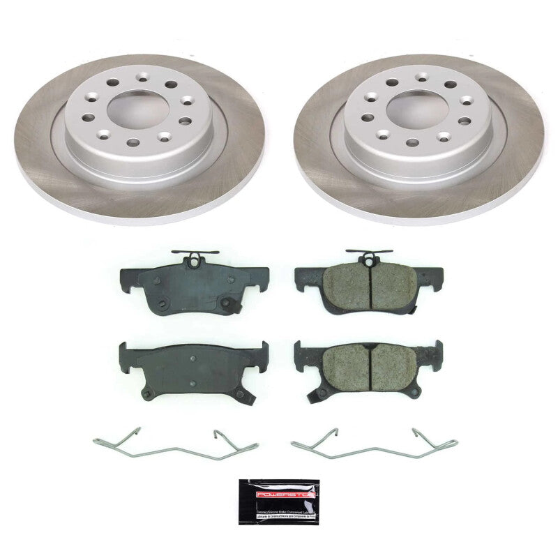Power Stop 17-18 Buick Envision Rear Semi-Coated Rotor Kit Power Stop 17-18 Buick Envision Rear Semi-Coated Rotor Kit