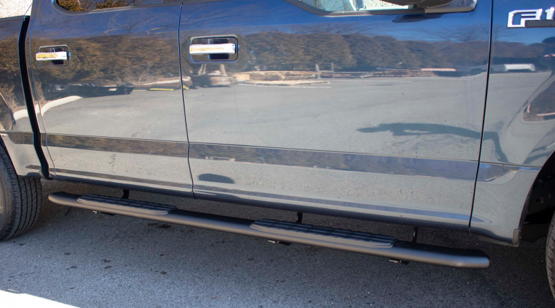 Fishbone Offroad 15-22 Ford F150 Extended Cab Oval Side Steps - Black Textured Fishbone Offroad 15-22 Ford F150 Extended Cab Oval Side Steps - Black Textured