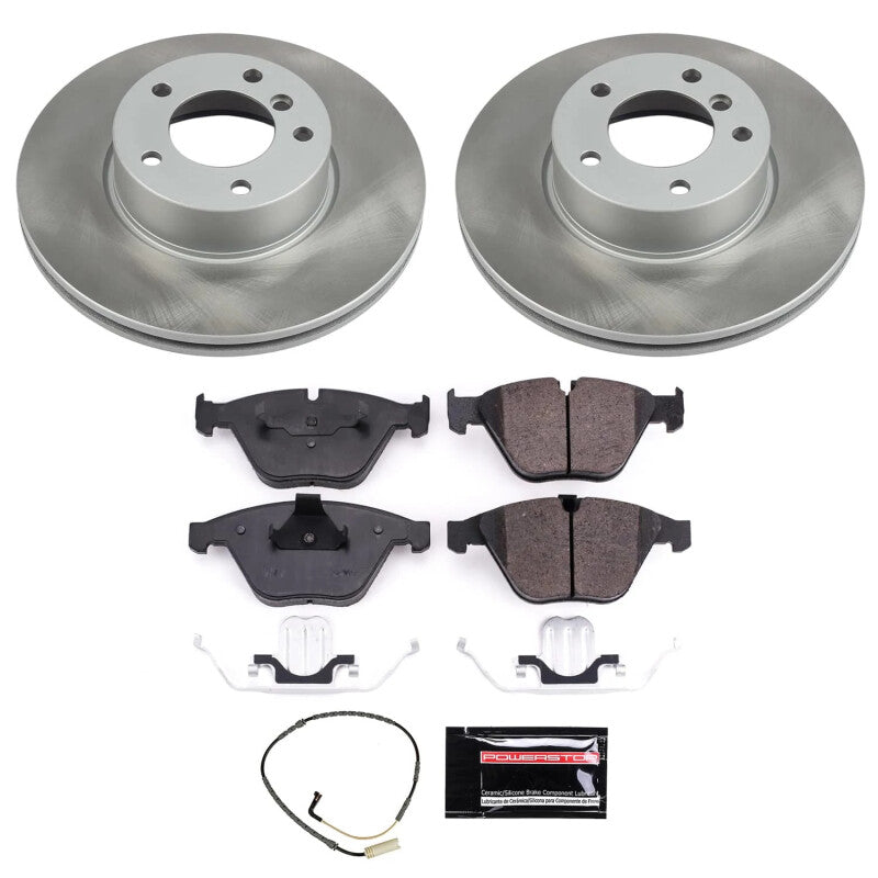Power Stop 2008 BMW 328xi Front Semi-Coated Rotor Kit Power Stop 2008 BMW 328xi Front Semi-Coated Rotor Kit