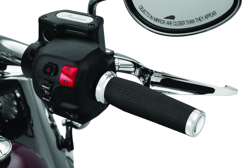 Kuryakyn Thresher Grips 14-17 Indian Models Chrome Kuryakyn Thresher Grips 14-17 Indian Models Chrome