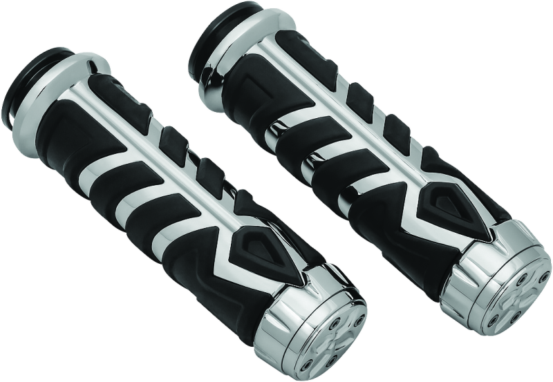 Kuryakyn Spear Grips For Indian Chrome Kuryakyn Spear Grips For Indian Chrome