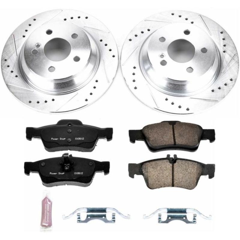 Power Stop 10-13 Mercedes-Benz S400 Rear Z23 Evolution Sport Brake Kit Power Stop 10-13 Mercedes-Benz S400 Rear Z23 Evolution Sport Brake Kit