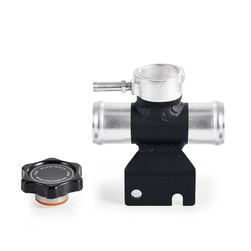 Mishimoto 08-15 Mitsubishi Lancer Evo X Coolant Fill Inlet - Black Mishimoto 08-15 Mitsubishi Lancer Evo X Coolant Fill Inlet - Black