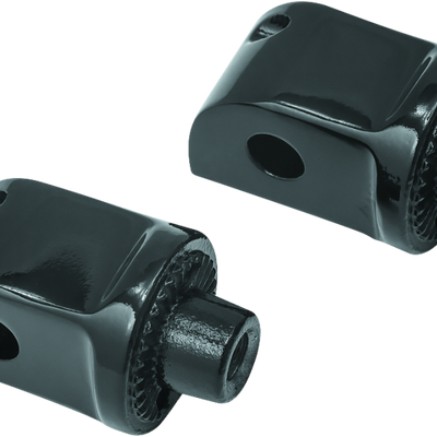 Kuryakyn Splined Adapter Kawasaki & Yamaha Gloss Black