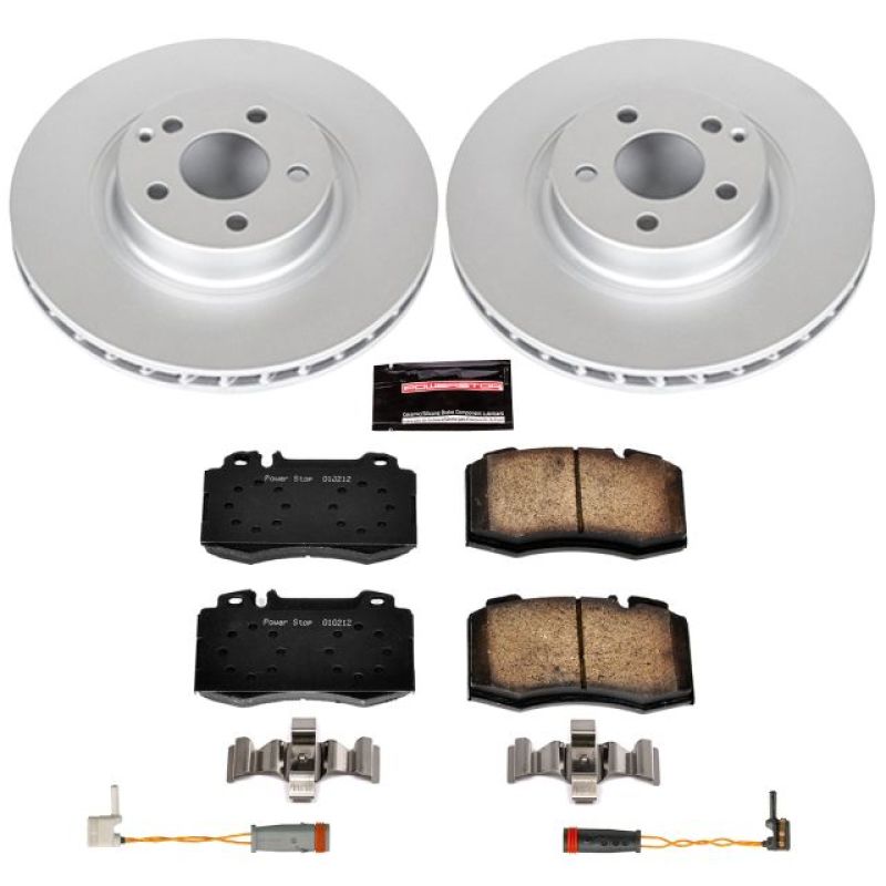 Power Stop 07-09 Mercedes-Benz E350 Front Z23 Evolution Sport Coated Brake Kit Power Stop 07-09 Mercedes-Benz E350 Front Z23 Evolution Sport Coated Brake Kit