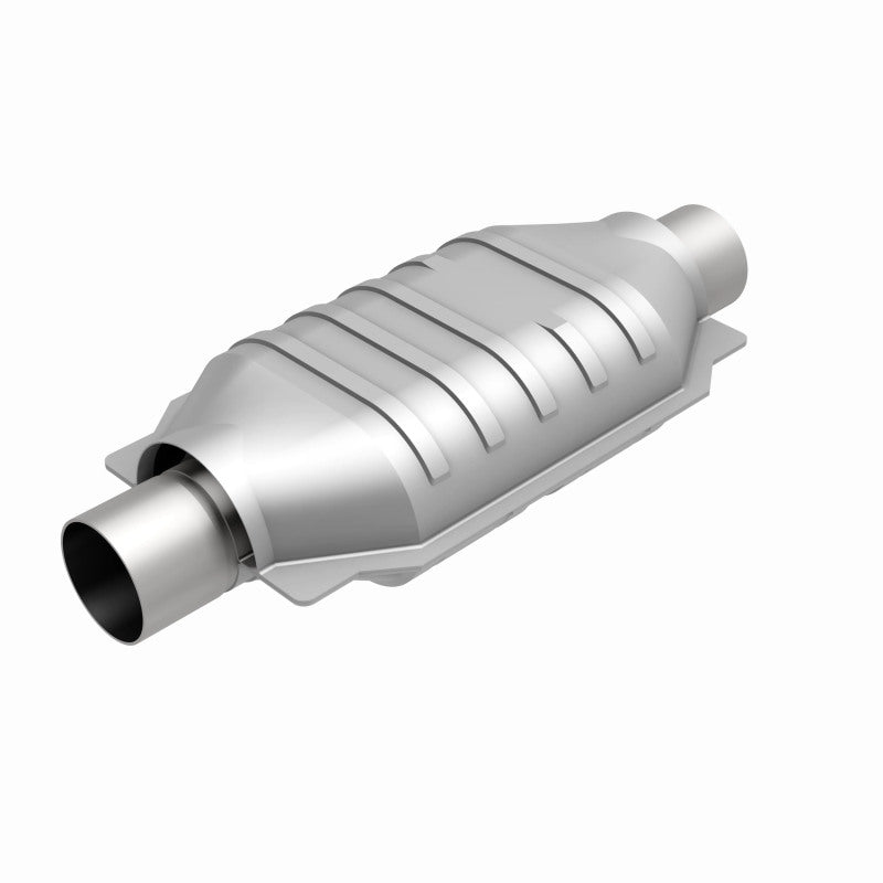 MagnaFlow Conv Univ 2.25in Inlet/Outlet Center/Center Oval 12in Body L x 7in W x 16in Overall L MagnaFlow Conv Univ 2.25in Inlet/Outlet Center/Center Oval 12in Body L x 7in W x 16in Overall L