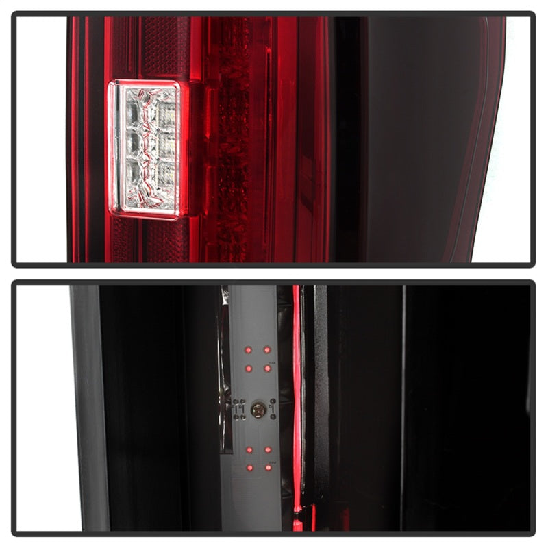 Spyder 17-18 Ford F-250 SD (w/Blind Spot Sens) LED Only Tail Lights - Red Clr (ALT-YD-FS17BS-LED-RC) Spyder 17-18 Ford F-250 SD (w/Blind Spot Sens) LED Only Tail Lights - Red Clr (ALT-YD-FS17BS-LED-RC)