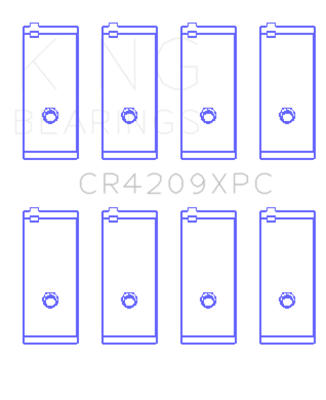 King Engine Bearings Toyota 3Sgte/16V 2.0L (Size +.026mm) Connecting Rod Bearing Set King Engine Bearings Toyota 3Sgte/16V 2.0L (Size +.026mm) Connecting Rod Bearing Set