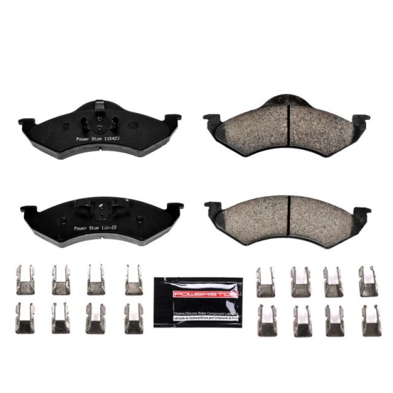 Power Stop 00-02 Dodge Dakota Front Z23 Evolution Sport Brake Pads w/Hardware Power Stop 00-02 Dodge Dakota Front Z23 Evolution Sport Brake Pads w/Hardware