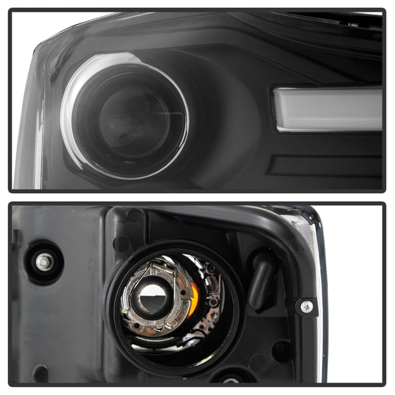 Spyder 04-15 Nissan Titan / 04-07 Nissan Armada V2 Projector Headlights - Black PRO-YD-NTI04-DRL-BK Spyder 04-15 Nissan Titan / 04-07 Nissan Armada V2 Projector Headlights - Black PRO-YD-NTI04-DRL-BK