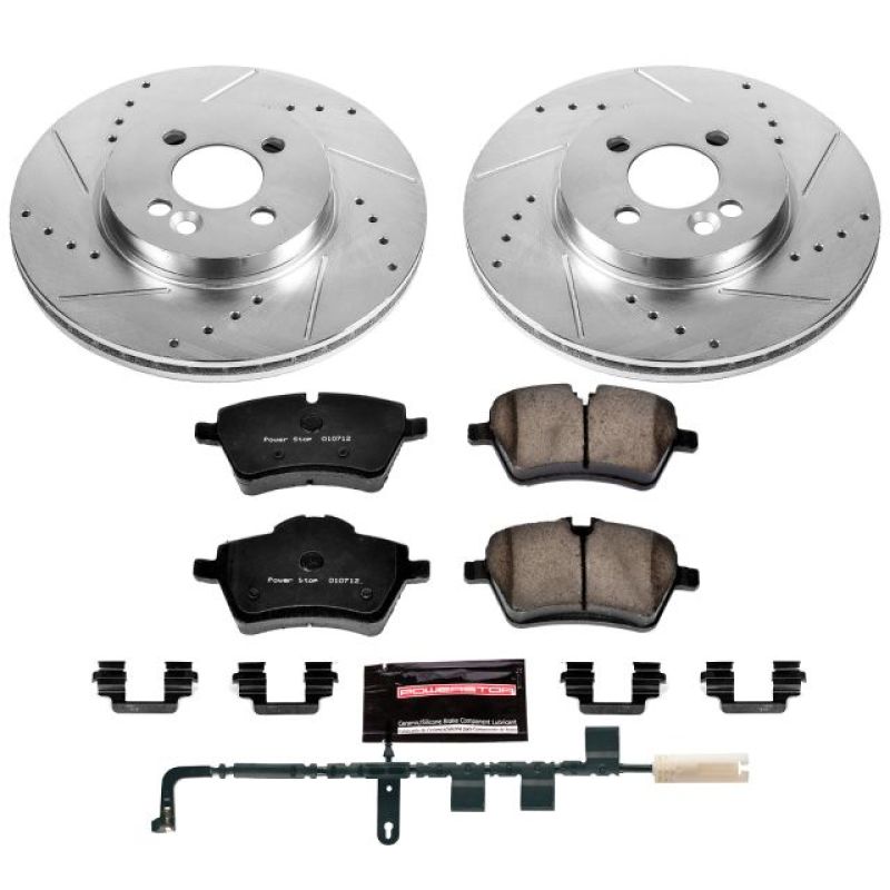Power Stop 07-10 Mini Cooper Front Z23 Evolution Sport Brake Kit Power Stop 07-10 Mini Cooper Front Z23 Evolution Sport Brake Kit