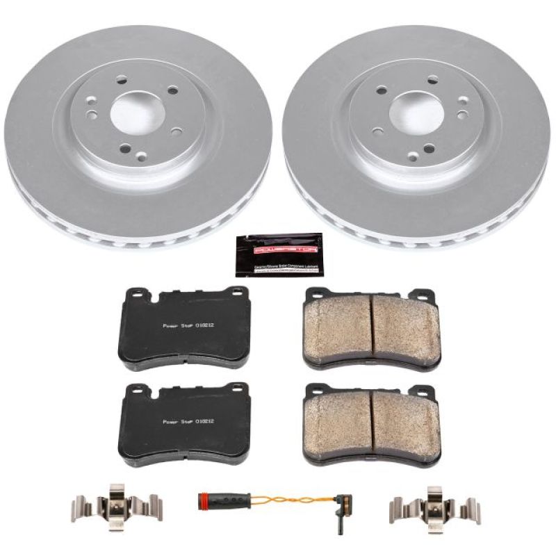 Power Stop 06-08 Mercedes-Benz SLK280 Front Z23 Evolution Sport Coated Brake Kit Power Stop 06-08 Mercedes-Benz SLK280 Front Z23 Evolution Sport Coated Brake Kit