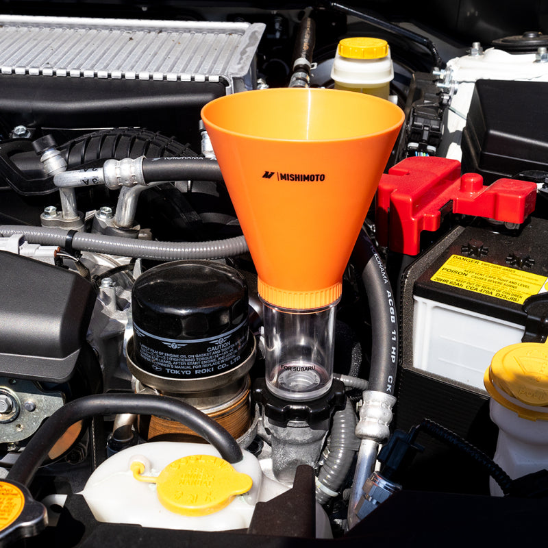 Mishimoto Screw On Oil Funnel Subaru Kit Mishimoto Screw On Oil Funnel Subaru Kit