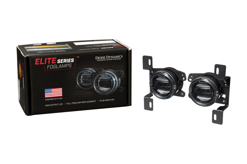 Diode Dynamics Elite Series Type MR Fog Lamps - White (Pair) Diode Dynamics Elite Series Type MR Fog Lamps - White (Pair)