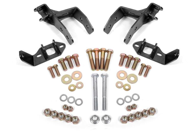 BMR 78-87 G-Body Coilover Conversion Kit Rear Non-adj Shock Mount w/o CAB - Black Hammertone BMR 78-87 G-Body Coilover Conversion Kit Rear Non-adj Shock Mount w/o CAB - Black Hammertone