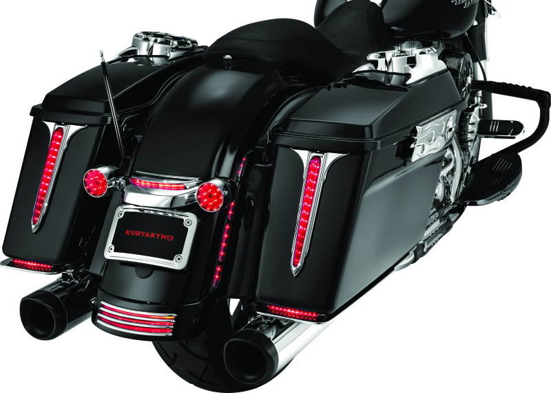 Kuryakyn L.E.D. Turn Signal Bar Filler Panel Red Kuryakyn L.E.D. Turn Signal Bar Filler Panel Red