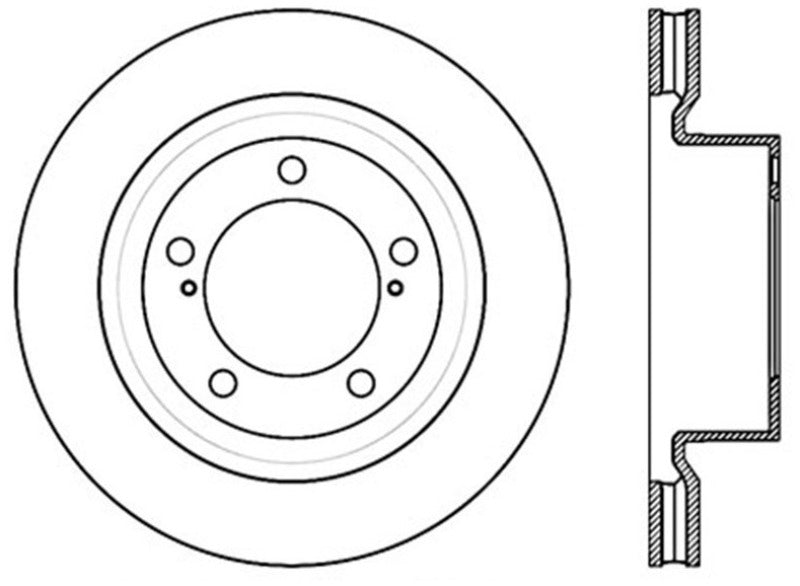 Stoptech Performance Brake Rotor 13-15 Toyota Sequoia/Tundra Stoptech Performance Brake Rotor 13-15 Toyota Sequoia/Tundra