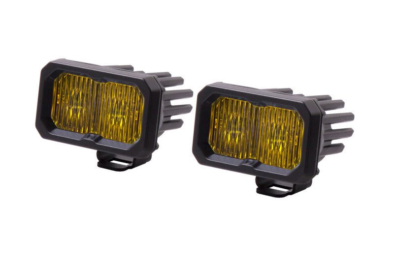 Diode Dynamics Stage Series 2 In LED Pod Sport - Yellow Fog Standard ABL (Pair) Diode Dynamics Stage Series 2 In LED Pod Sport - Yellow Fog Standard ABL (Pair)
