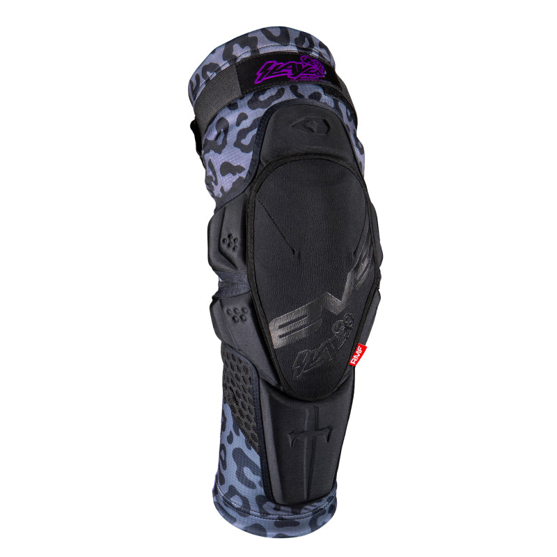 EVS Slayco96 Knee Guard Pair Ghost/Leopard - Large/XL EVS Slayco96 Knee Guard Pair Ghost/Leopard - Large/XL