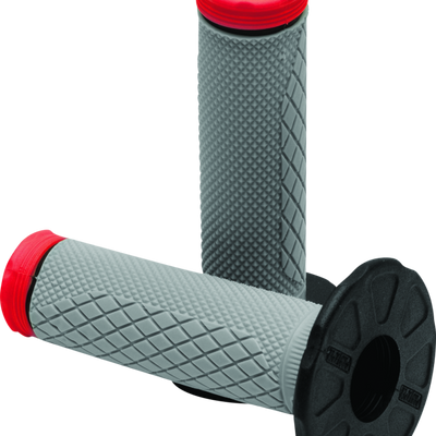 ProTaper Tri Density Full Diamond MX Grips - Red