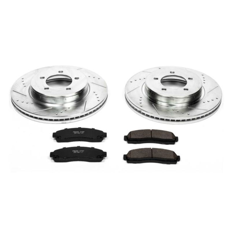 Power Stop 02-05 Ford Explorer Front Z23 Evolution Sport Brake Kit Power Stop 02-05 Ford Explorer Front Z23 Evolution Sport Brake Kit