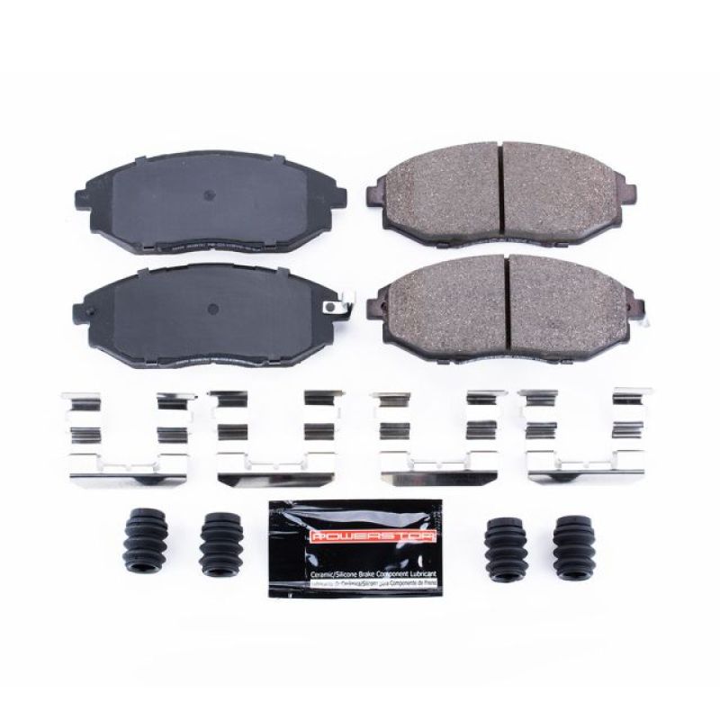Power Stop 04-06 Chevrolet Epica Front Z23 Evo Sport Brake Pad w/Hardware Power Stop 04-06 Chevrolet Epica Front Z23 Evo Sport Brake Pad w/Hardware