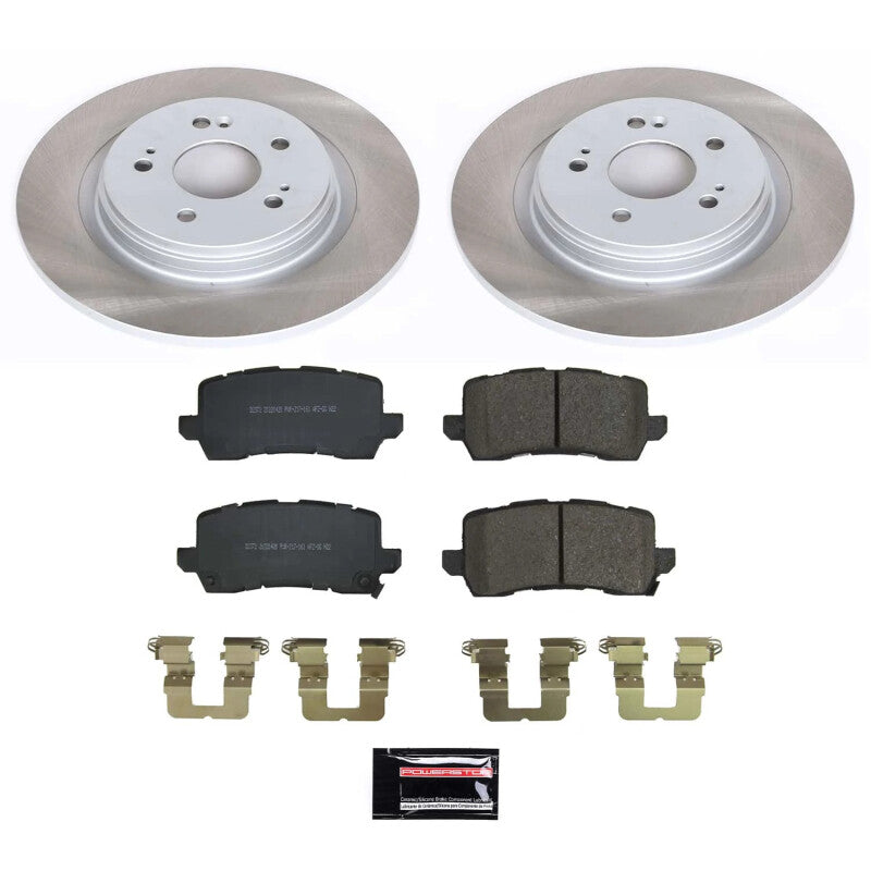 Power Stop 21-22 Honda Odyssey Rear Semi-Coated Rotor Kit Power Stop 21-22 Honda Odyssey Rear Semi-Coated Rotor Kit