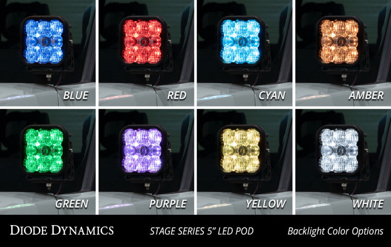 Diode Dynamics 2022 Toyota Tundra Stage Series Ditch Light Bracket Kit Diode Dynamics 2022 Toyota Tundra Stage Series Ditch Light Bracket Kit