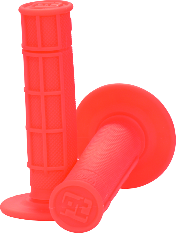 ProTaper 1/2 Waffle Grips - Neon Red ProTaper 1/2 Waffle Grips - Neon Red