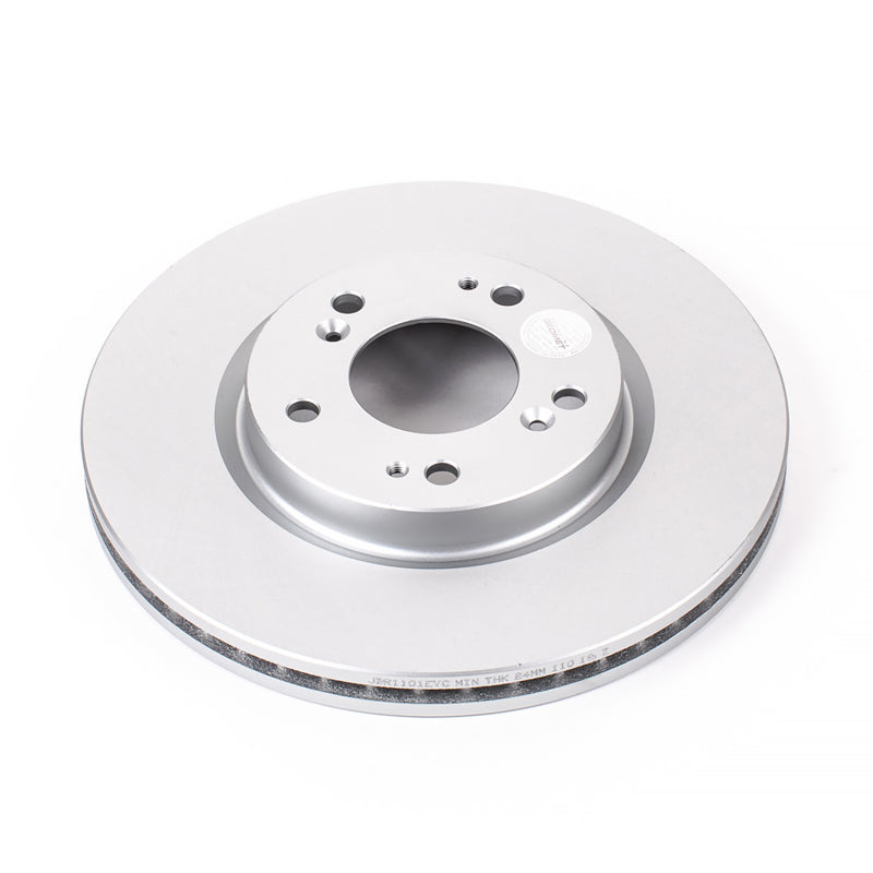 Power Stop 06-12 Mitsubishi Eclipse Front Evolution Geomet Coated Rotor Power Stop 06-12 Mitsubishi Eclipse Front Evolution Geomet Coated Rotor