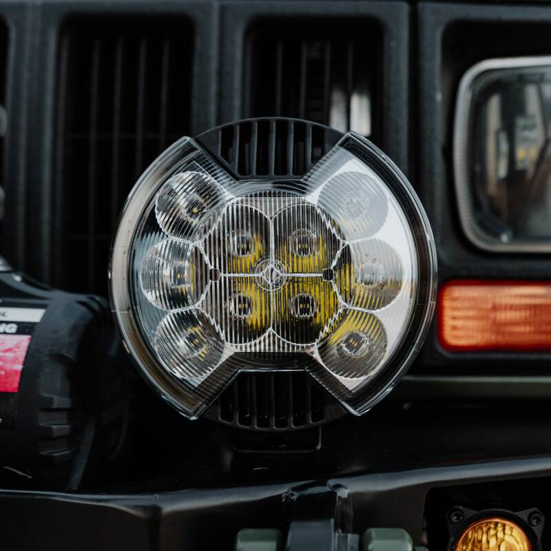 KC HiLiTES SlimLite 6in Light Shield - SAE Driving Beam - Clear KC HiLiTES SlimLite 6in Light Shield - SAE Driving Beam - Clear