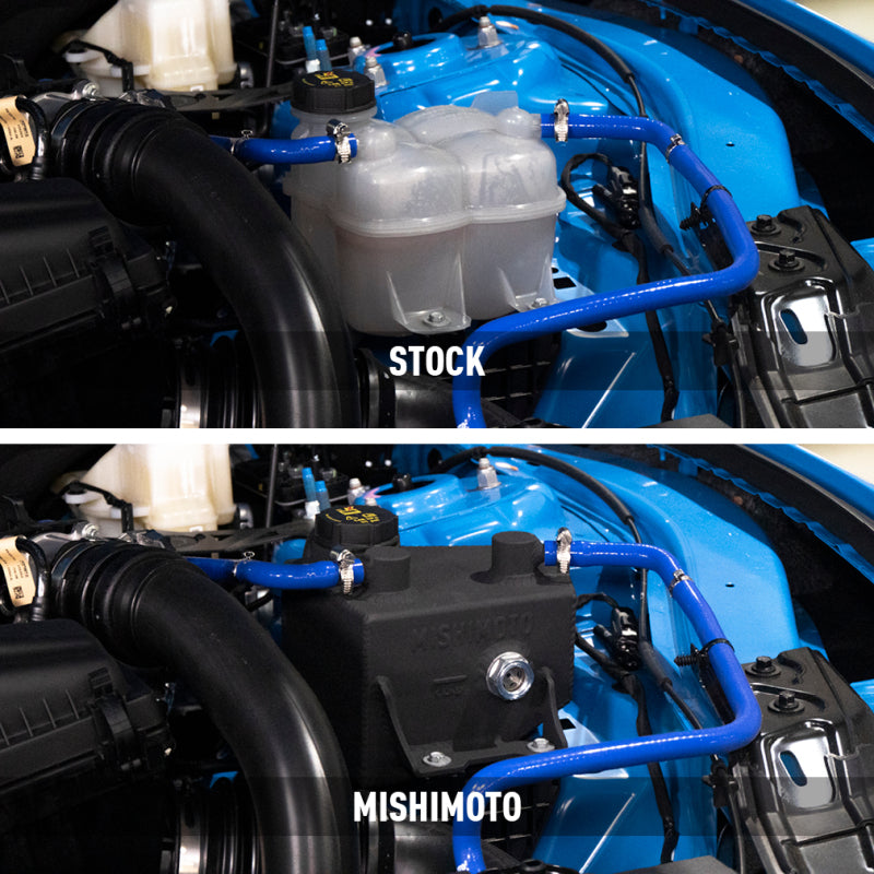 Mishimoto 2024+ Ford Mustang V8/2.3L EcoBoost Expansion Tank - Polished Mishimoto 2024+ Ford Mustang V8/2.3L EcoBoost Expansion Tank - Polished